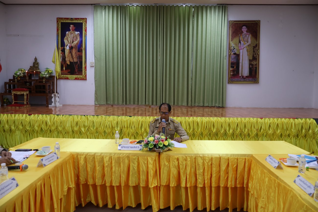 สภาเทศบาลตำบลไค้นุ่น จัดประชุมสมัยวิสามัญ ครั้งที่ 1 ประจำปี พ.ศ. 2569 พิจารณาข้อราชการและหารือแนวทางแก้ไขปัญหาความเดือดร้อนของประชาชนในพื้นที่