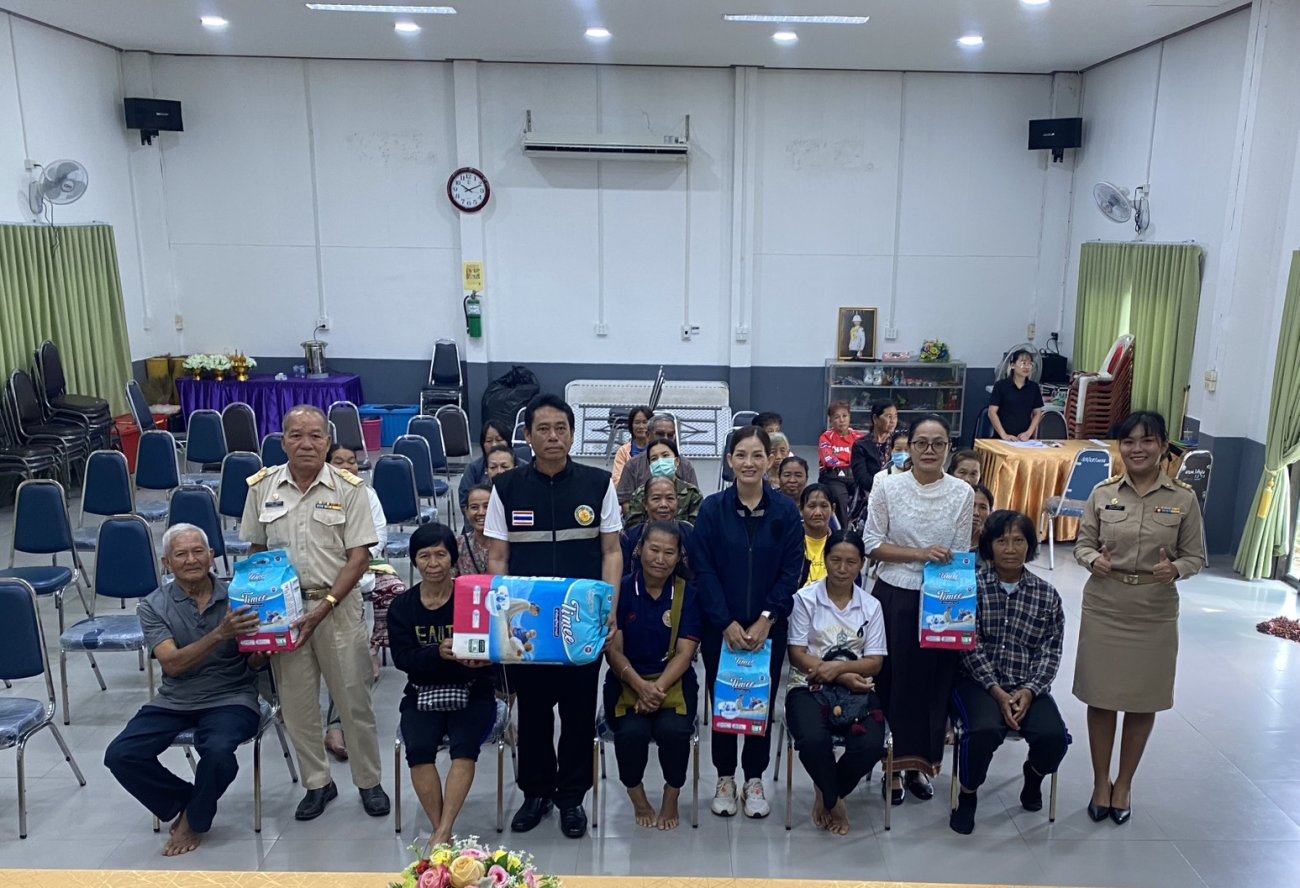 ข่าวประชาสัมพันธ์สำหรับลงเว็บไซต์เทศบาลตำบลไค้นุ่น เทศบาลตำบลไค้นุ่น เดินหน้าดูแลผู้มีภาวะพึ่งพิงอย่างต่อเนื่อง มอบผ้าอ้อมผู้ใหญ่ตาม Care Plan ยกระดับคุณภาพชีวิตประชาชน