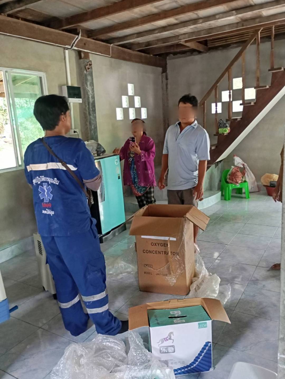  เทศบาลตำบลไค้นุ่น เดินหน้าสนับสนุนการดูแลผู้ป่วยที่บ้าน นำส่งอุปกรณ์การแพทย์เพื่อยกระดับคุณภาพชีวิตประชาชน